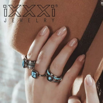 iXXXi Schmuckscheibe Vintage Türkis 2mm