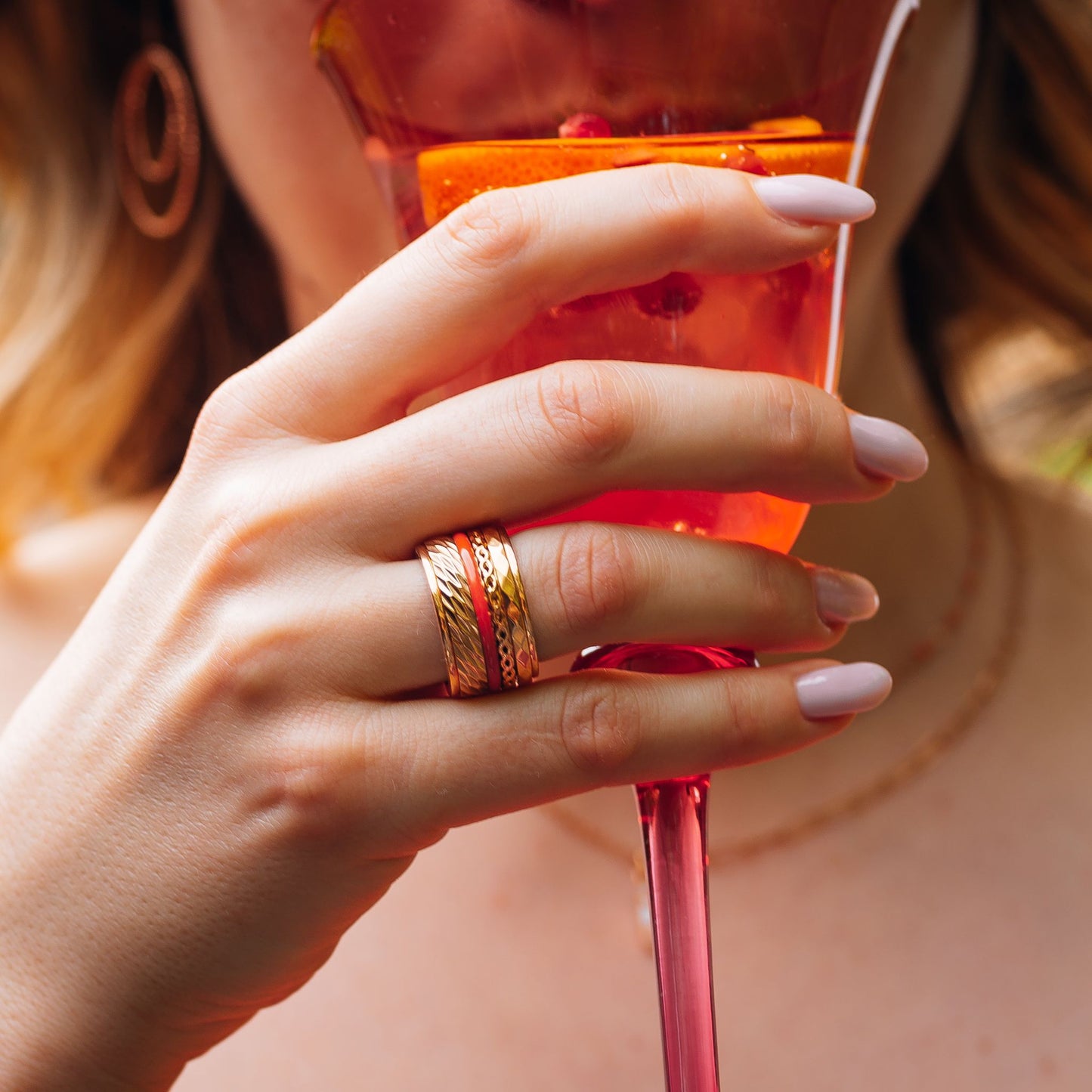 iXXXi Schmuck Spacer Smooth Orange