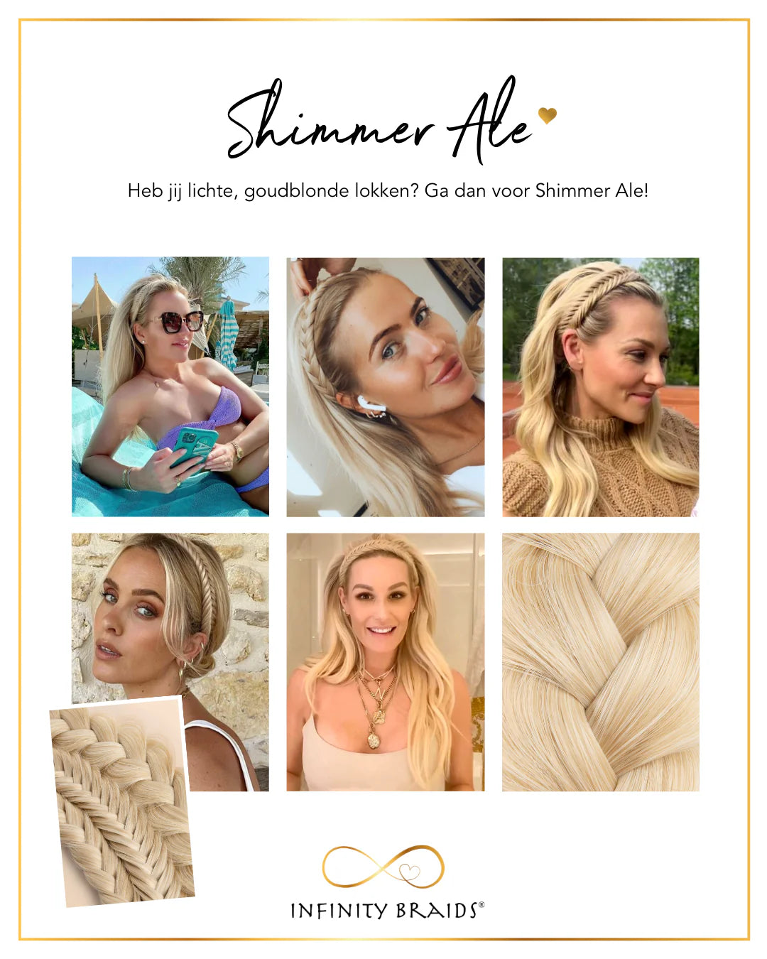 Infinity Braids Viènne Shimmer Ale