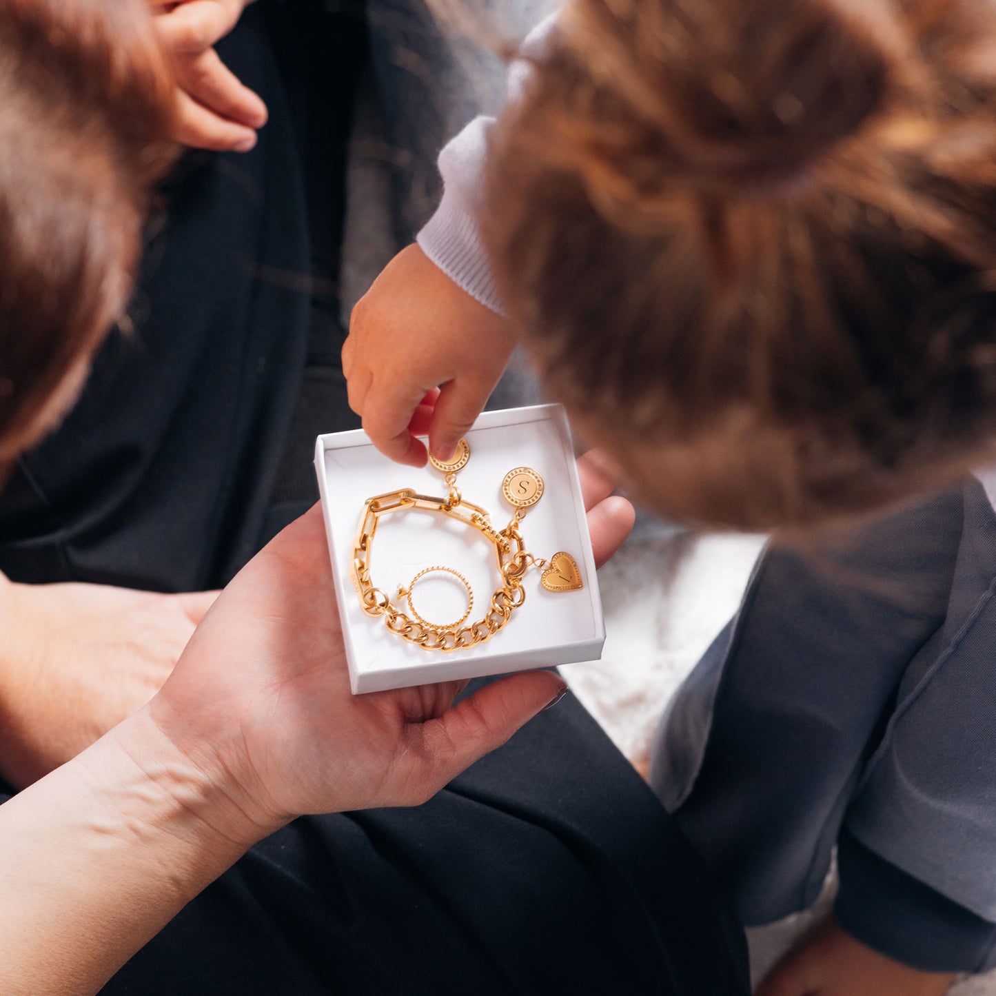 iXXXi CONNECT Charm Zirkonia Herz