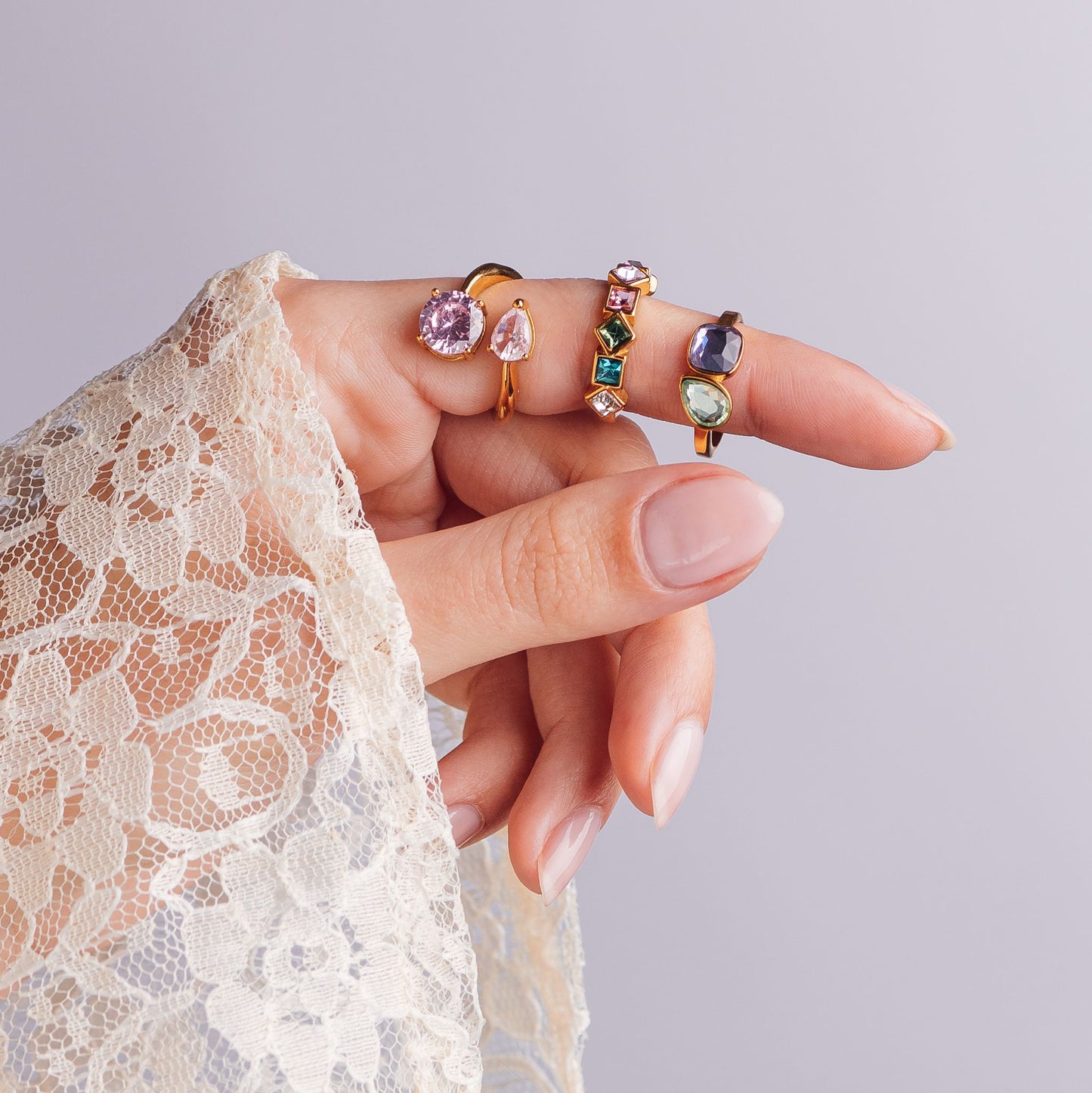 iXXXi Fame Ring Edle Rose