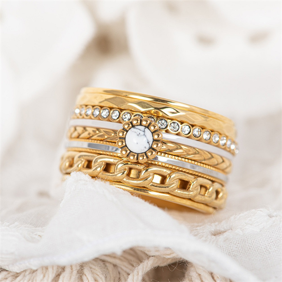 iXXXi Jewelry Spacer Inspired Weiß 2 mm