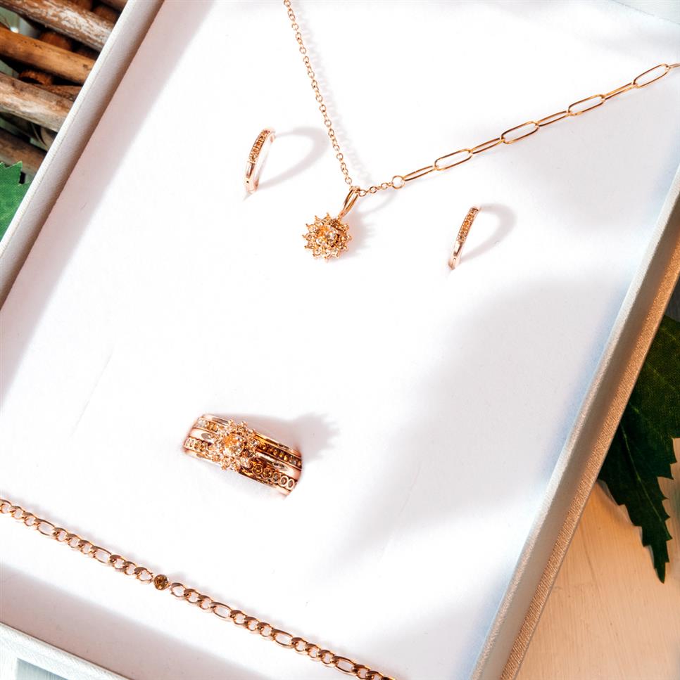 iXXXi Schmuck Spacer Lucia Small Peach