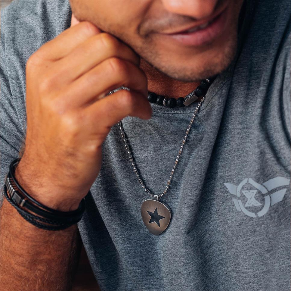 iXXXi Men Anhänger Plektrum Stern