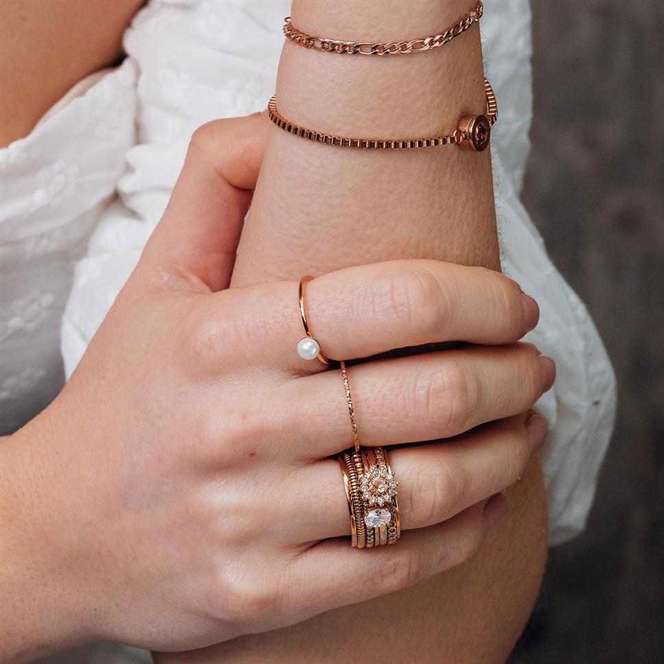 iXXXi Schmuck Spacer Lucia Small Peach