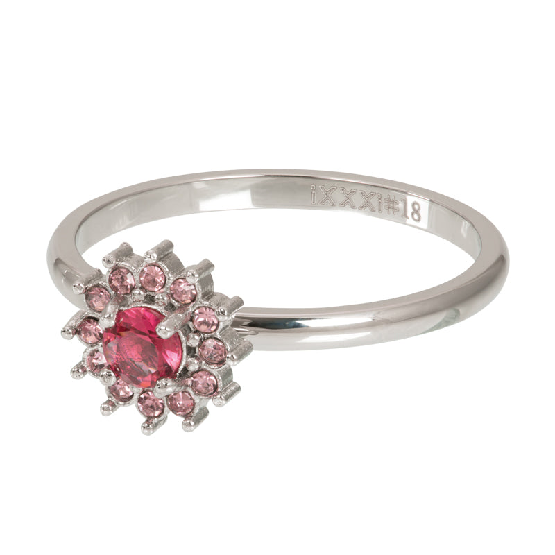 iXXXi Fame Ring Lucia Small Fuchsia | Nance@Home