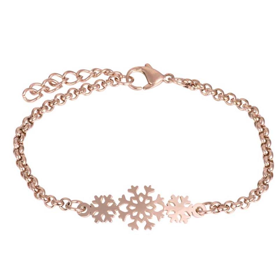 iXXXi Schmuckarmband Schneeflocke 17+3cm