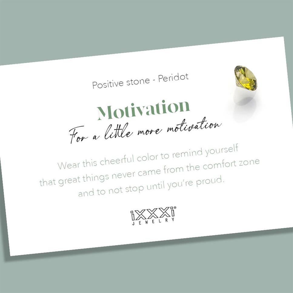 iXXXi Jewelry Creartive Peridot – Motivation