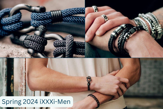 iXXXi- men lente collectie 2024: Een frisse en veelzijdige selectie van Herensieraden