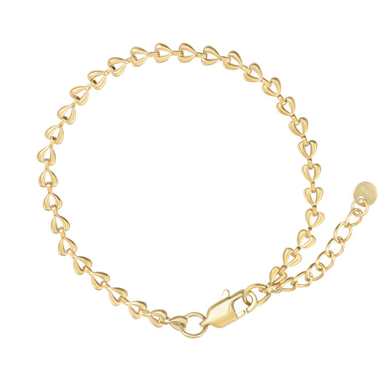 iXXXi Jewelry Bracelet Chained Hearts