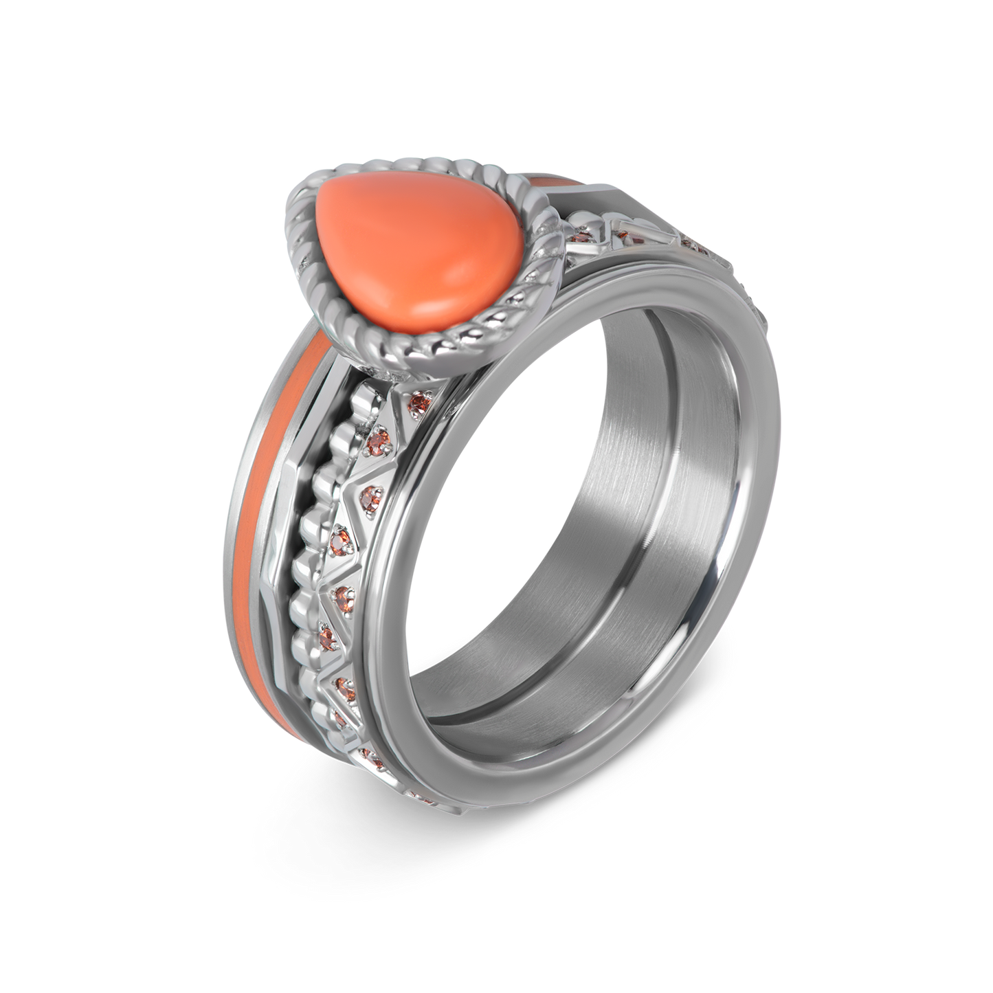 iXXXi Schmuck-Abstandshalter Magic Coral 2 mm