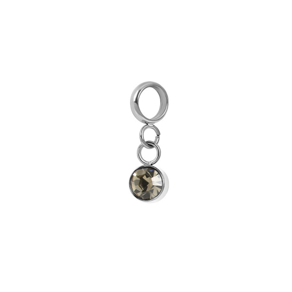 iXXXi Connect Charm Stone Schwarzer Diamant
