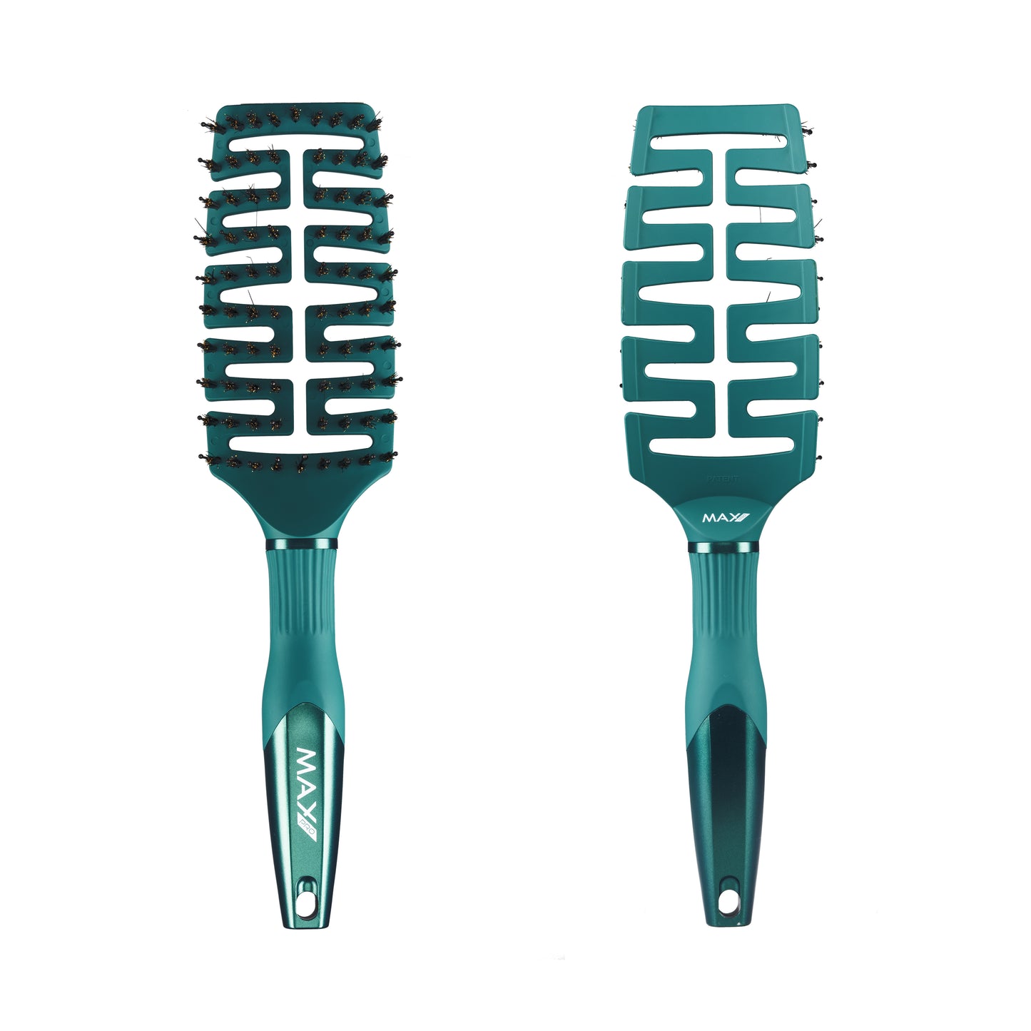 Max Pro Detangler Brush – Immergrüne Eleganz