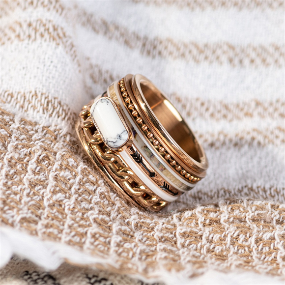 iXXXi Schmuck-Abstandshalter Festival Weiß 2 mm