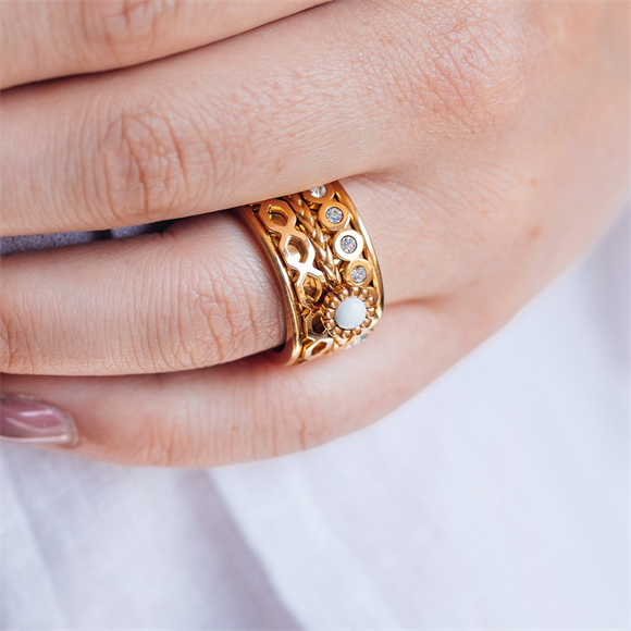 iXXXi Jewelry Spacer Inspired Weiß 2 mm