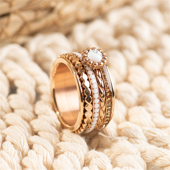 iXXXi Jewelry Spacer Inspired Weiß 2 mm