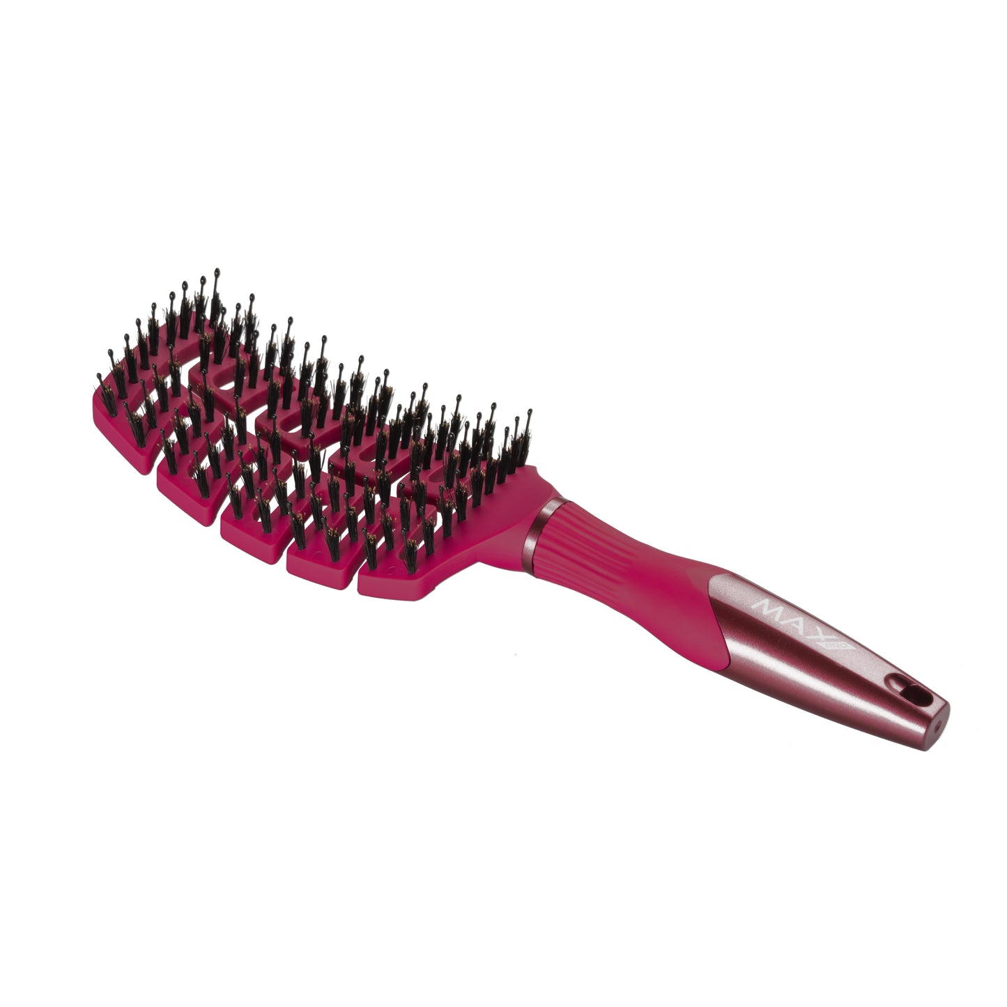 Max Pro Detangler Brush - Burgundy Beauty