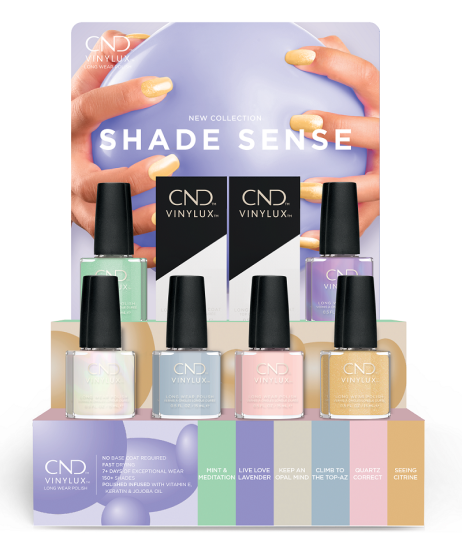 Cnd Vinylux Shade Sense Frühlingskollektion 2023 