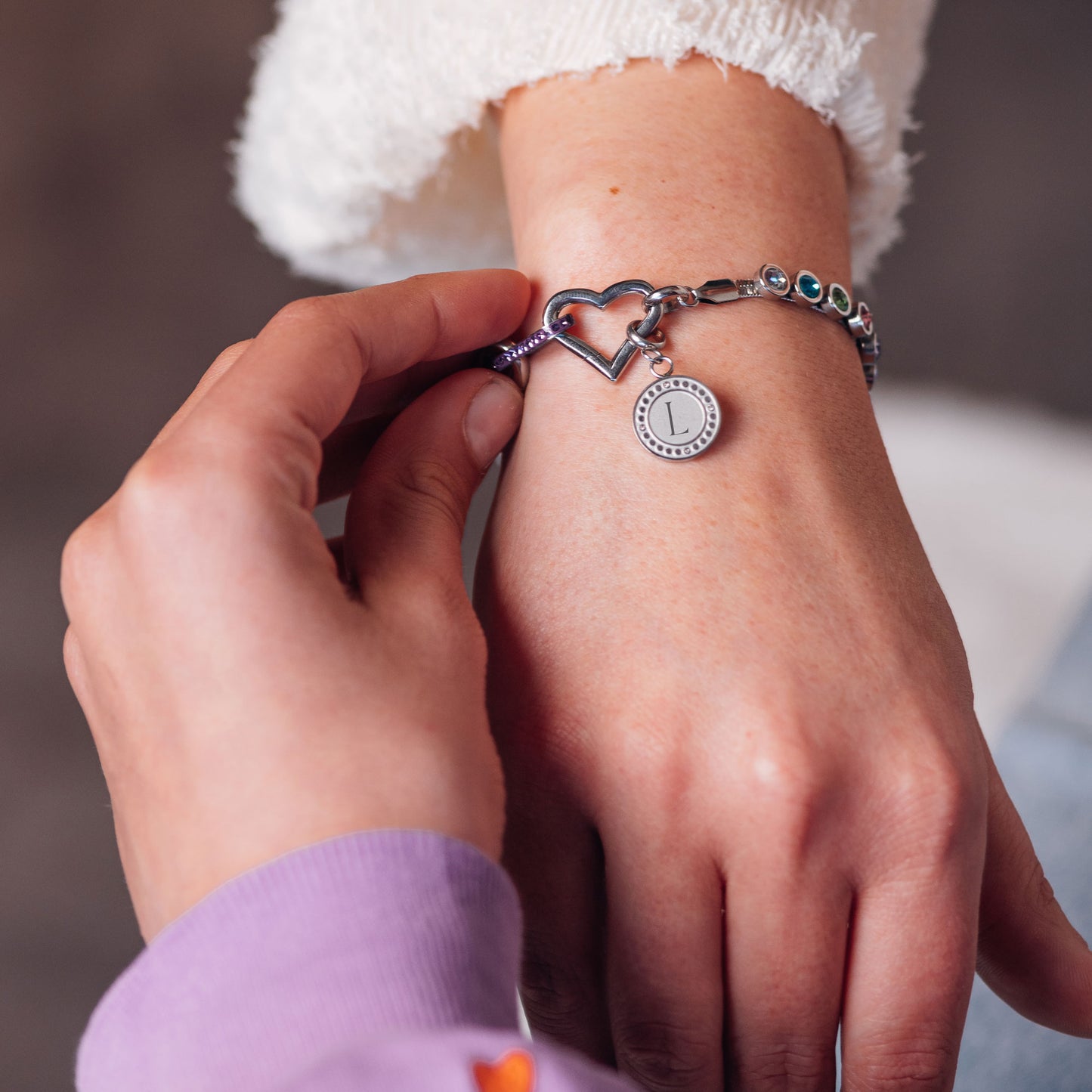iXXXi CONNECT Charm Zirkonia rund