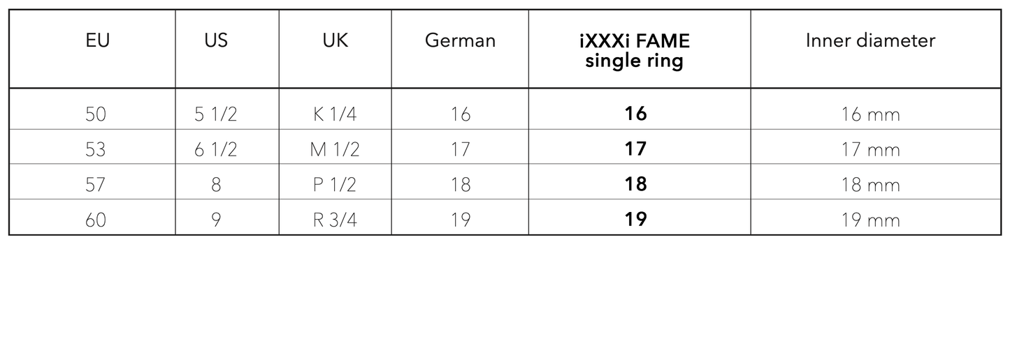 iXXXi Fame Ring Lightning mit Steinen