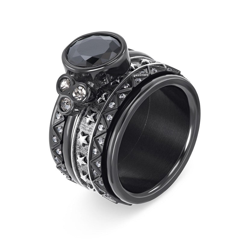 iXXXi-Schmuck Spacer Rock Black Diamond