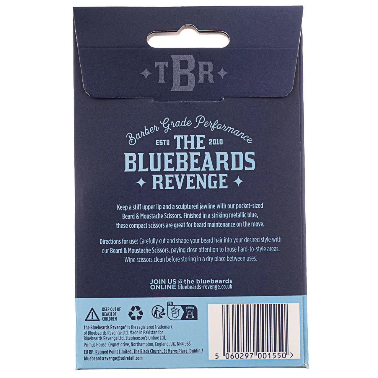 Die Bluebeards Revenge Bart-/Schnurrbartschere