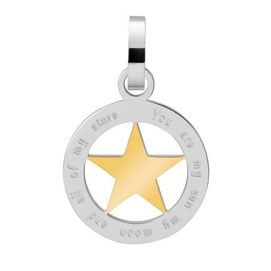 Pendant Star 22mm