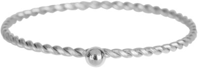 Kidz By Charmins Dot Twisted Ring Stahl