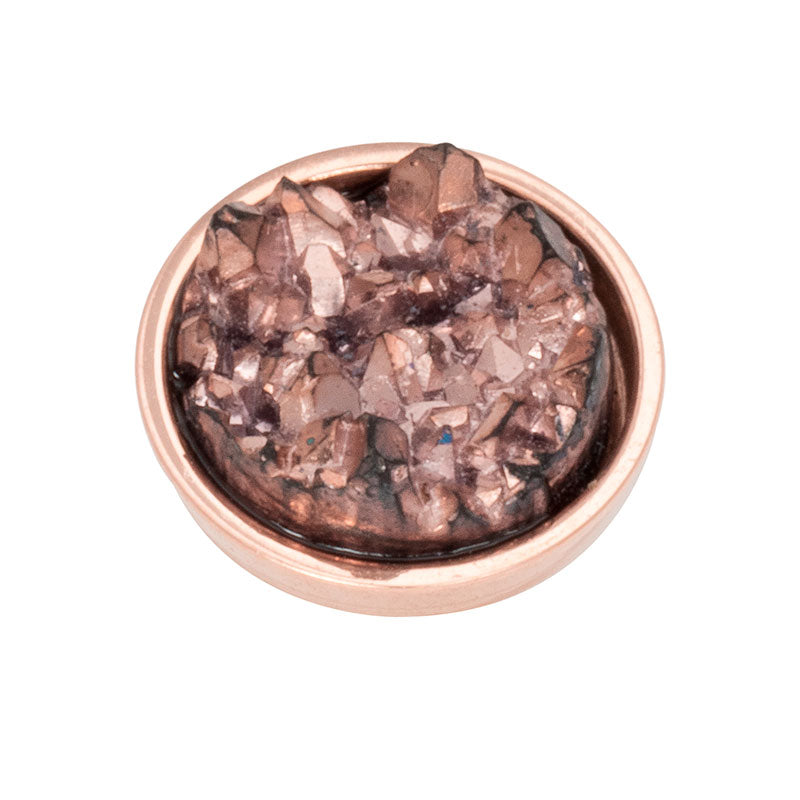 Top Part Drusy Copper