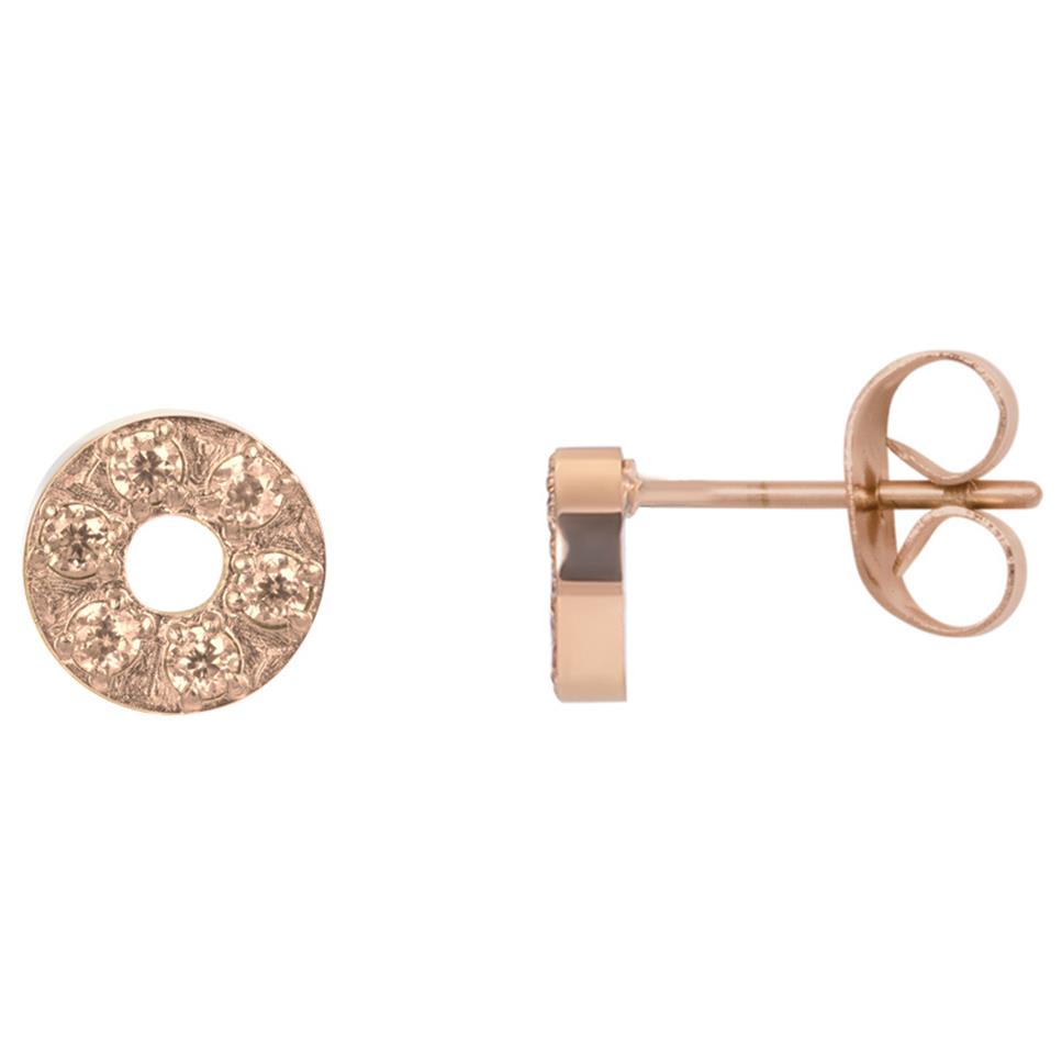 iXXXi Jewelry Ear studs Circle Stone 6mm