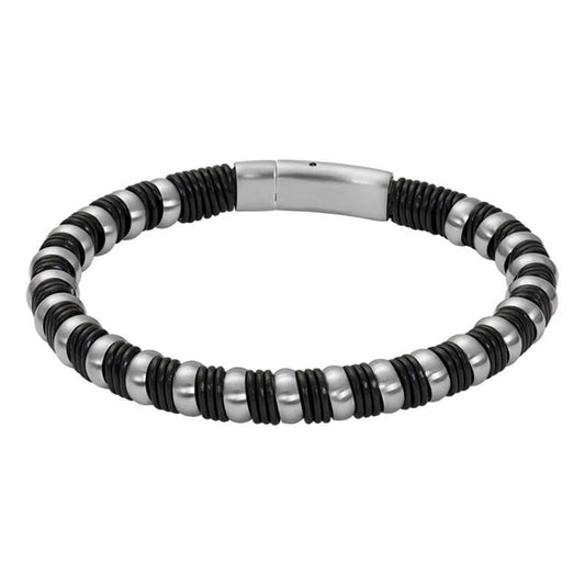 iXXXi Herrenarmband Leder Logan Schwarz