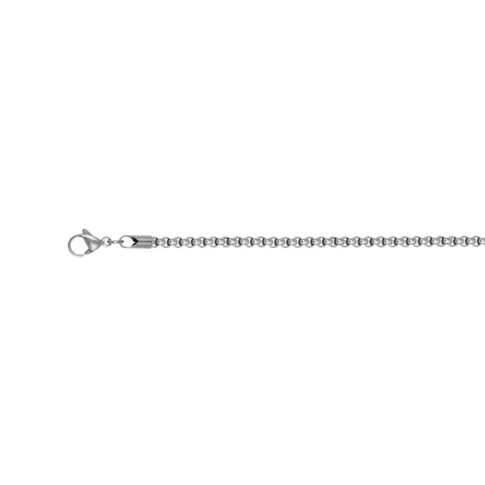 iXXXi Herren-Halskette mit rundem 60-cm-Glied