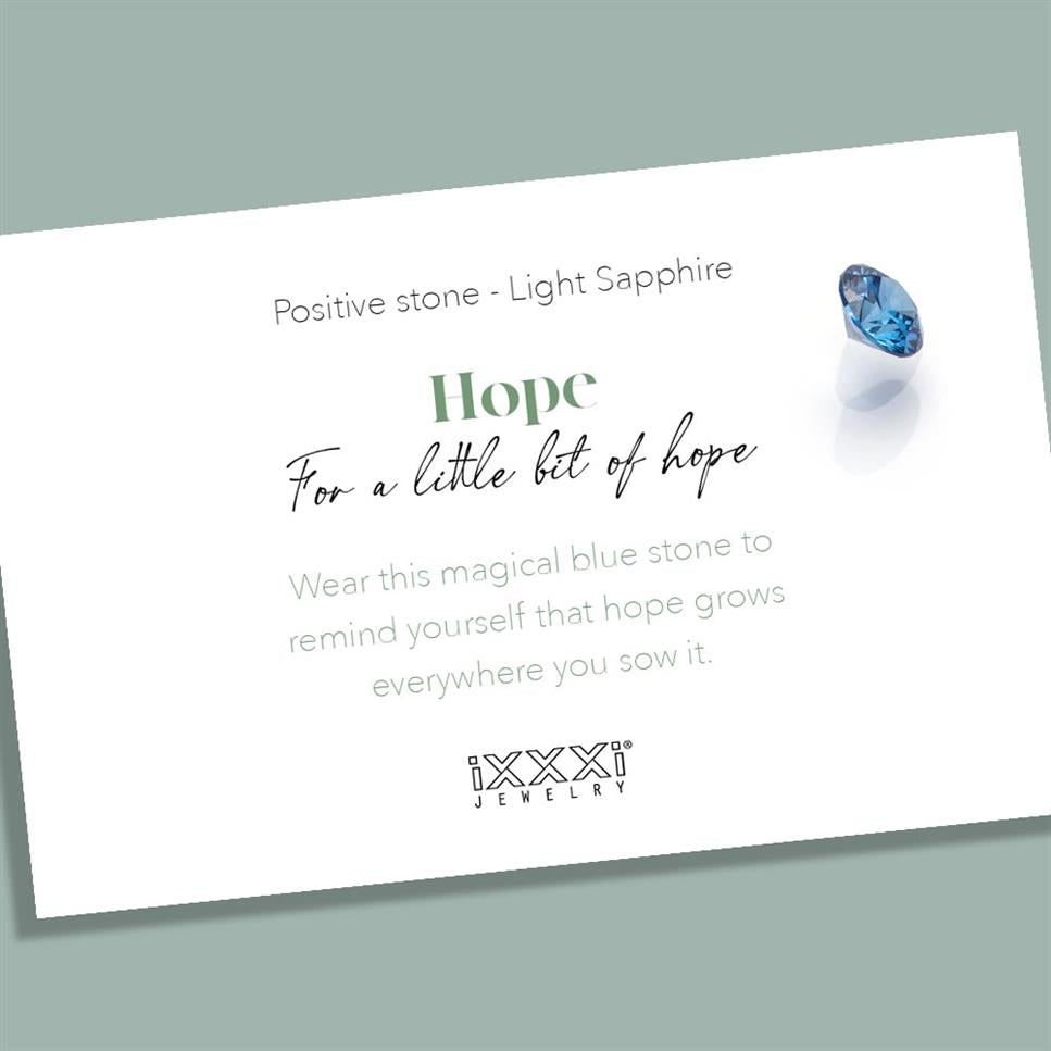 iXXXi-Schmuck Creartive Light Sapphire – Hope